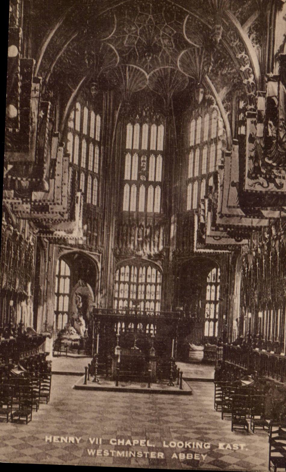 England - England - London - London Henry VII Chapel Looking East Westminster Abbey - CPA