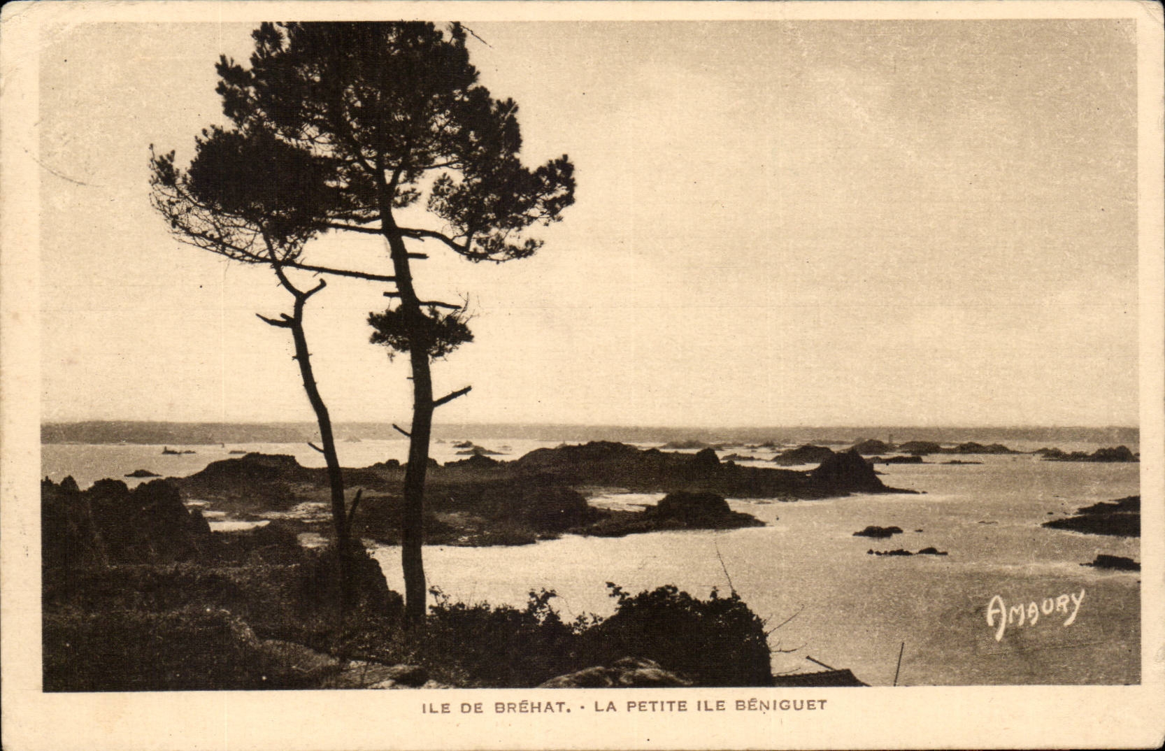 island of Brehat CPA the Beniguet small island