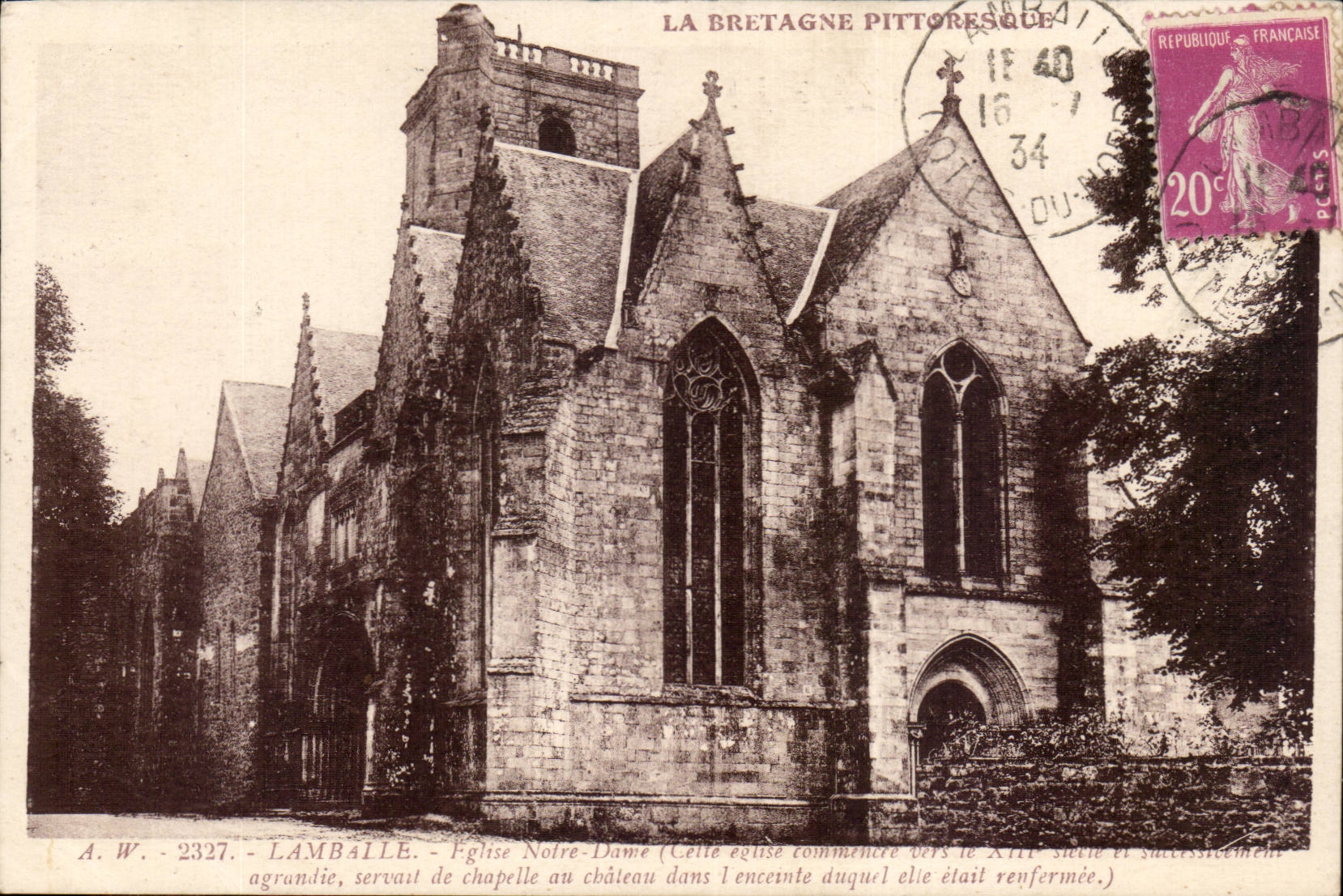 Lamballe CPA Notre Dame Church