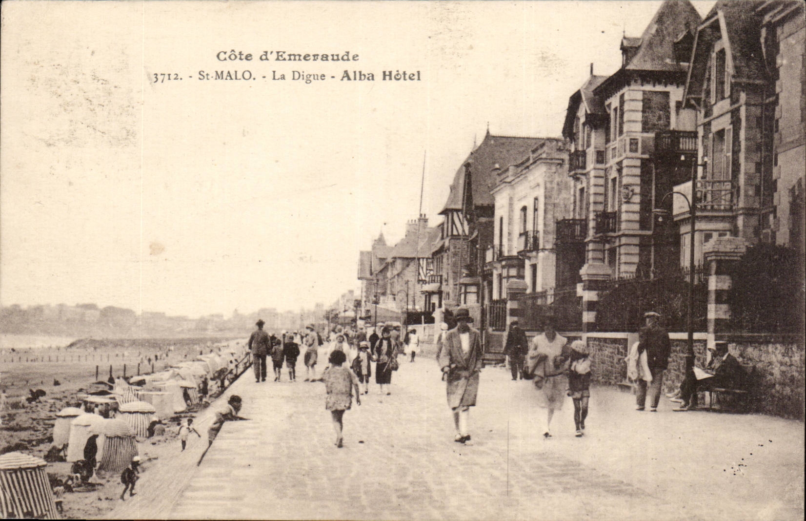 Saint Malo cPA das dige alba Hotel