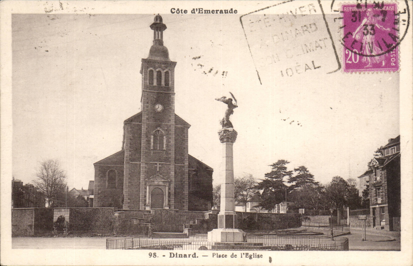 Dinard CPA Places church