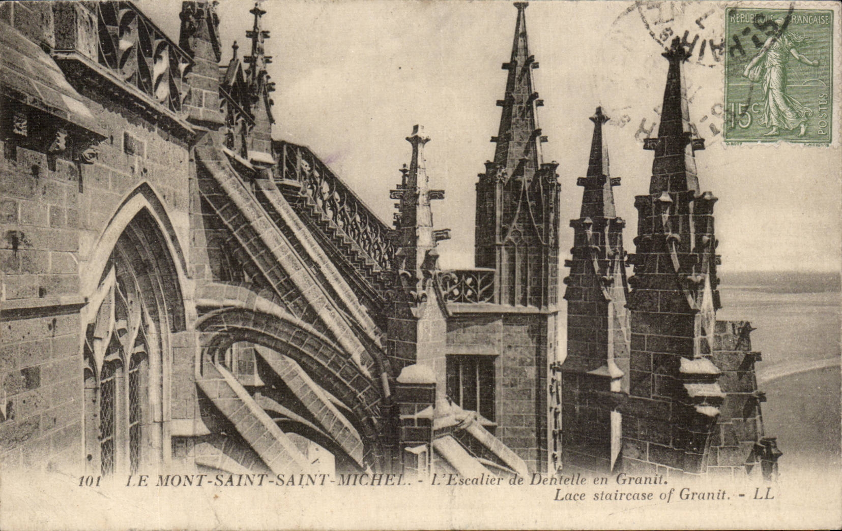 Mont Saint Michel granite lace CPA Together