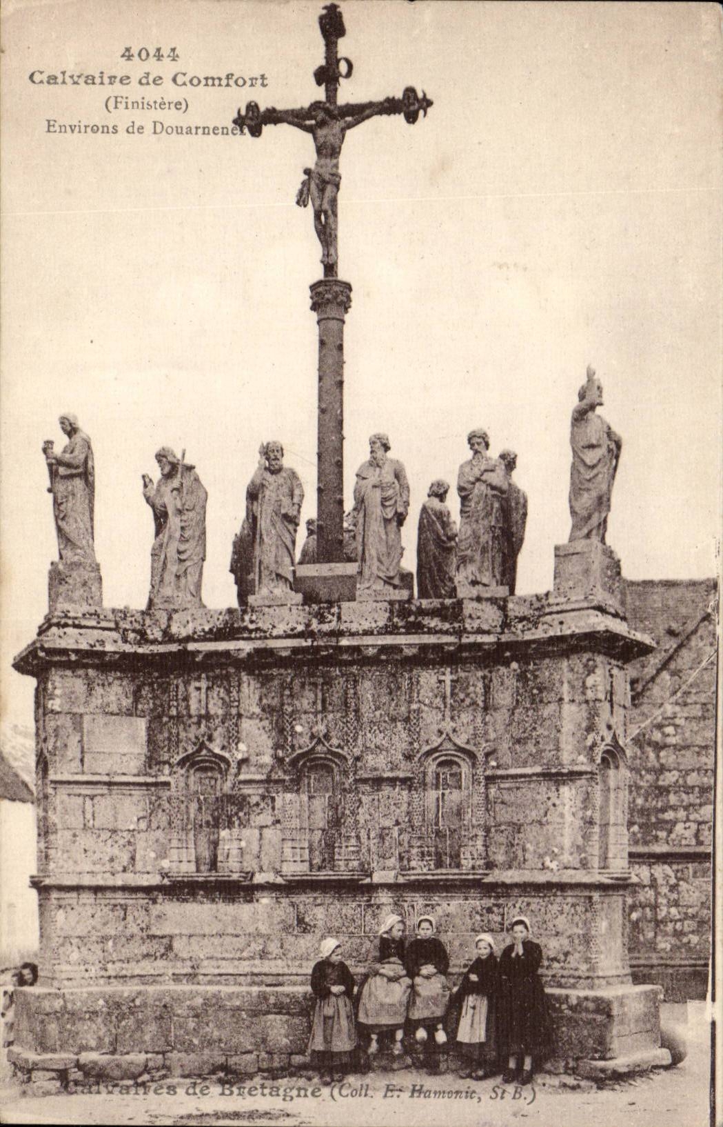 CPA Martyrium des Komforts (Umlagerungen von Douarnenez)