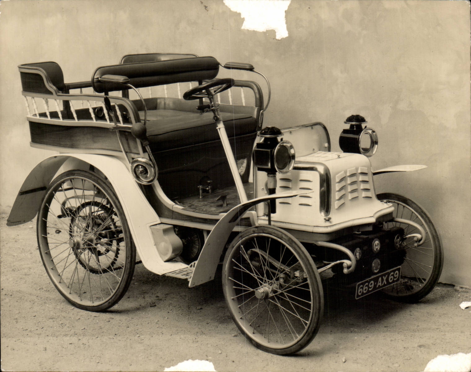 CPM Herstal 1901 Tonneau 2 cylindres (car automobile)
