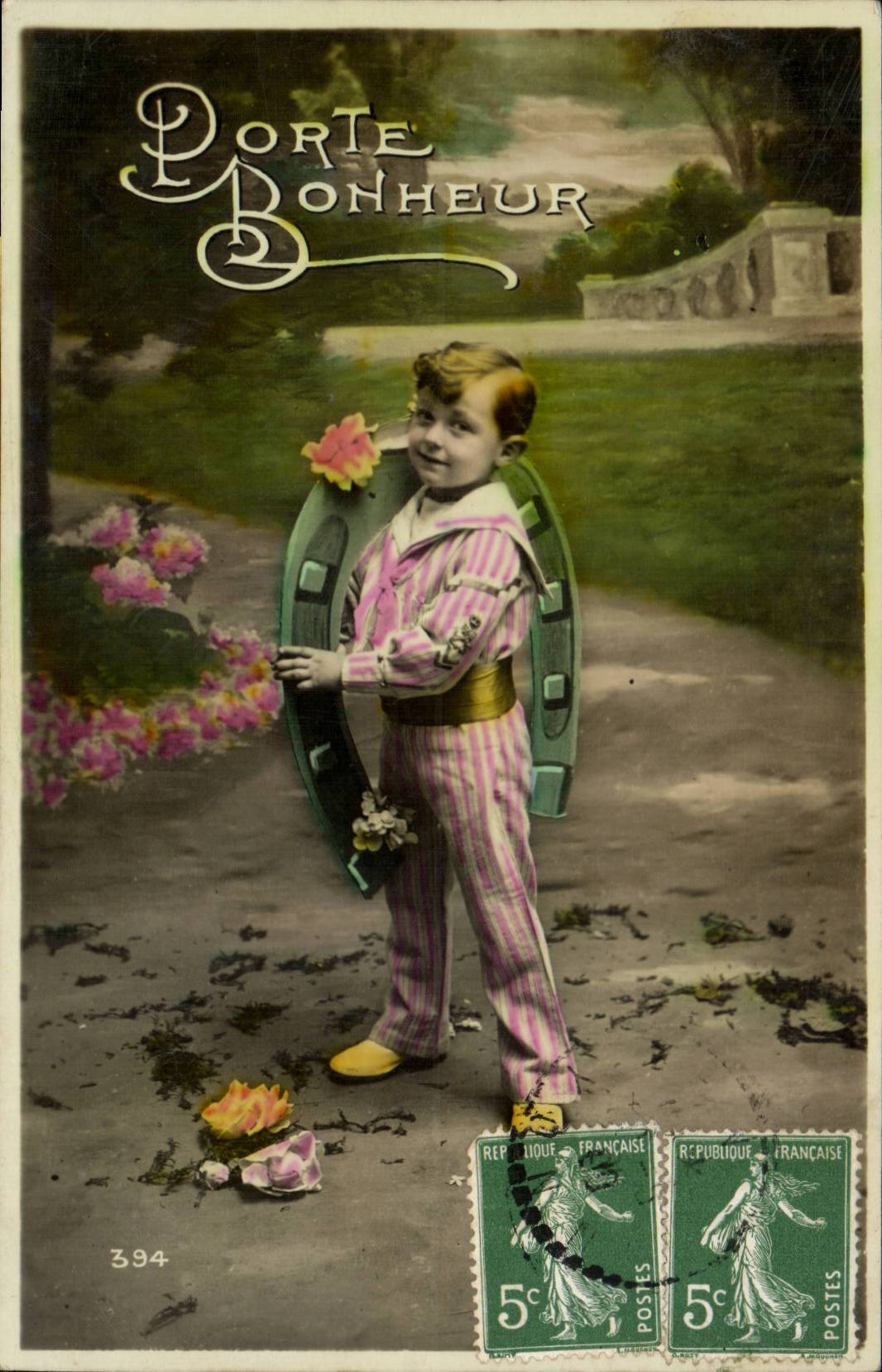 CPA Fantasy Child Gate happiness Horseshoe