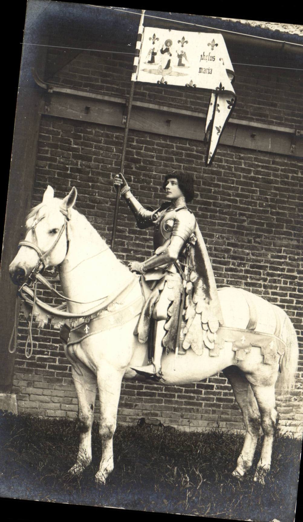 CPA Compiegne Festivals von Jeanne des Bogens (1909)