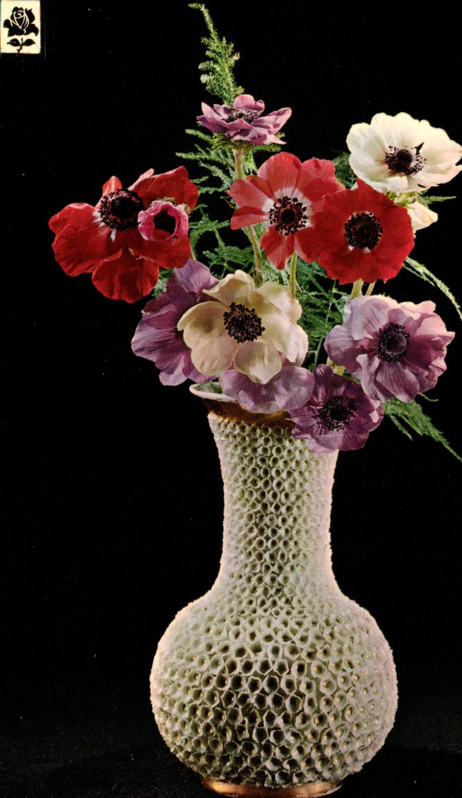 MODERNE KARTE Phantasie-Blumen