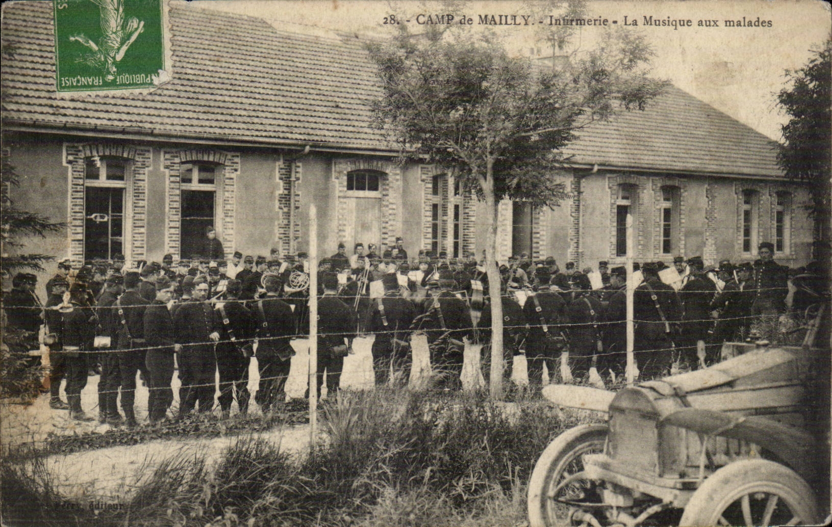 Militaria Camp of Mailly Infirmary music with patients TOP