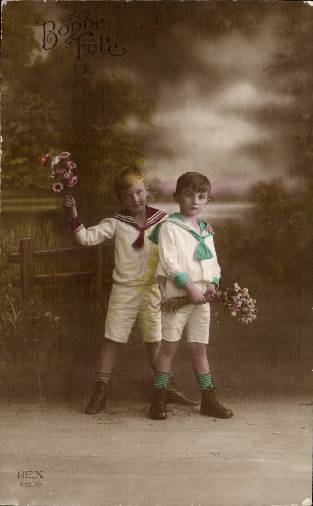 CPA Phantasie-Kinder