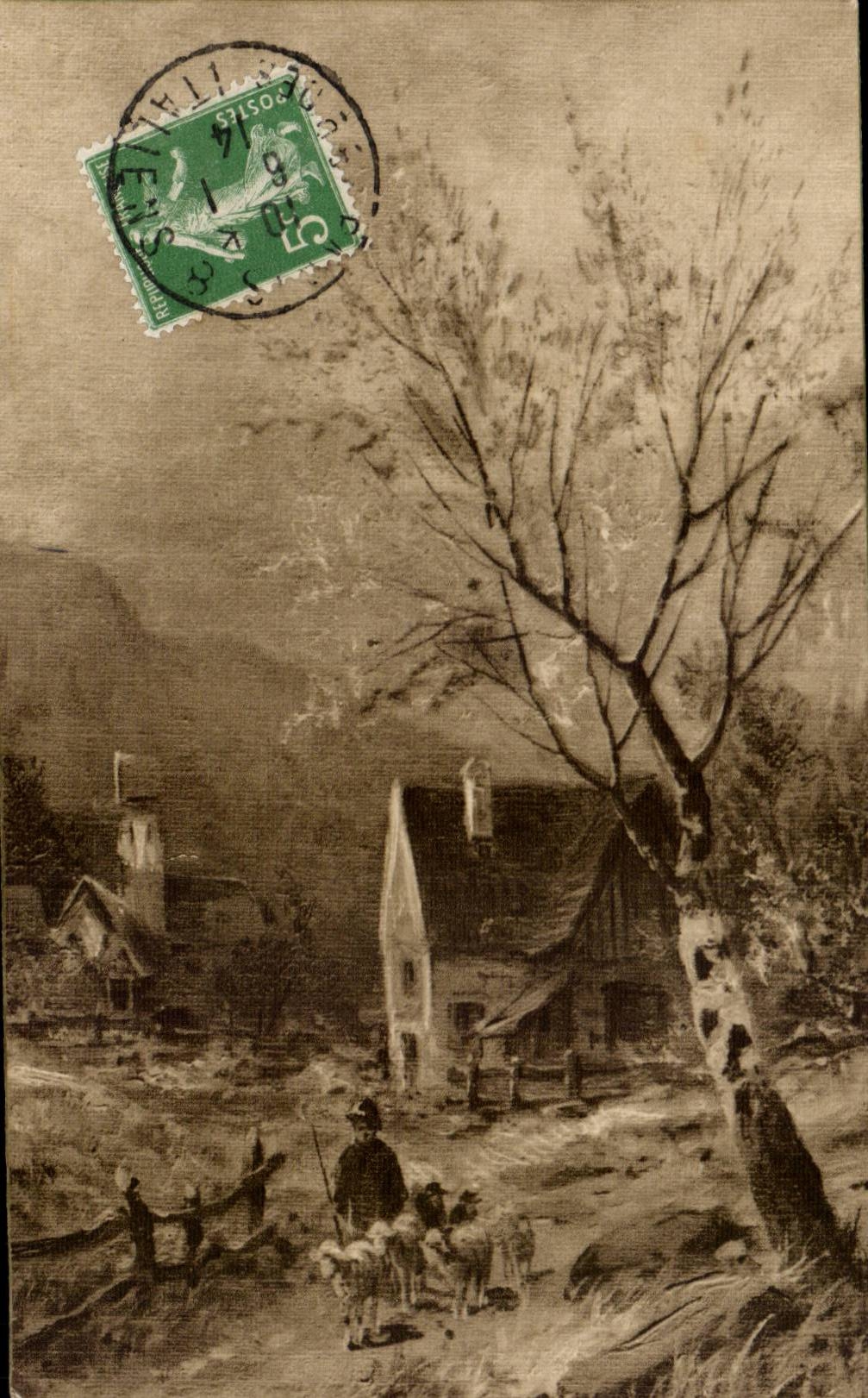 CPA Fantasy Shepherd and his sheep