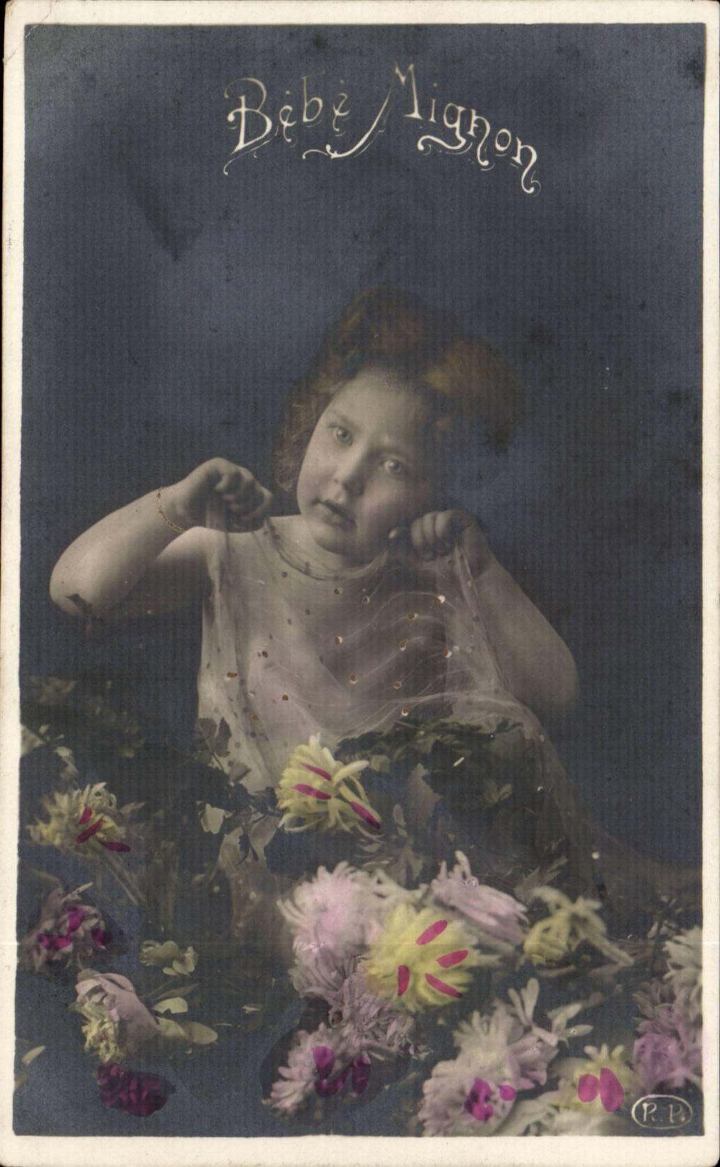 CPA Phantasie-Phantasiemadchenkind-Kind nettes Baby