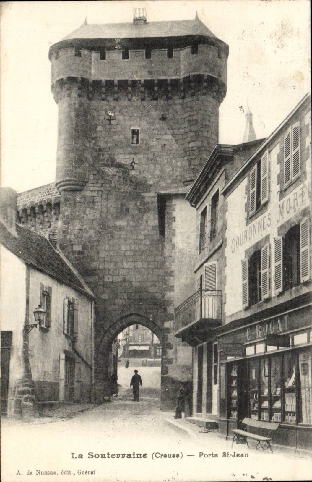 The Underground one - Gate St Jean - CPA