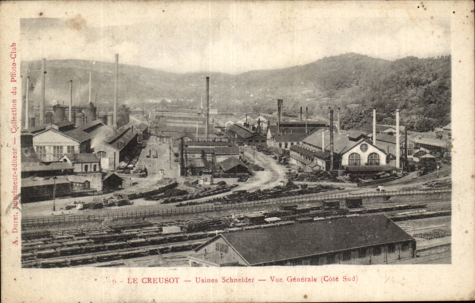 Creusot - Schneider-Fabrik - Ansicht - CPA