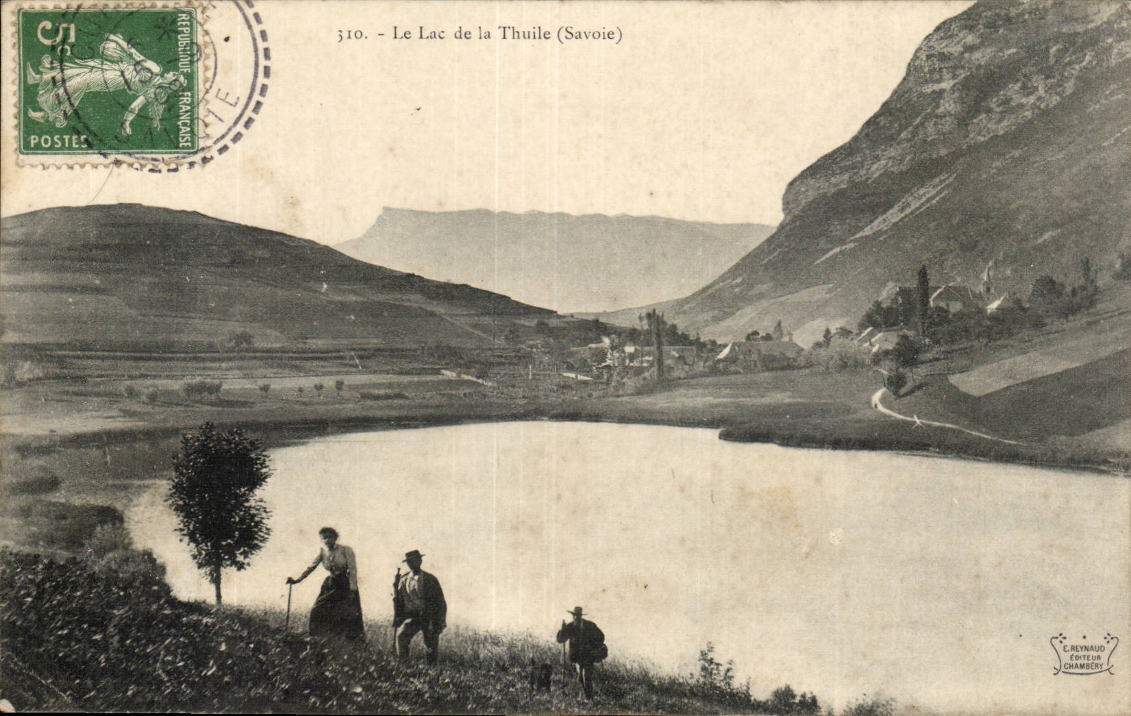 The Lake of Thuile - CPA