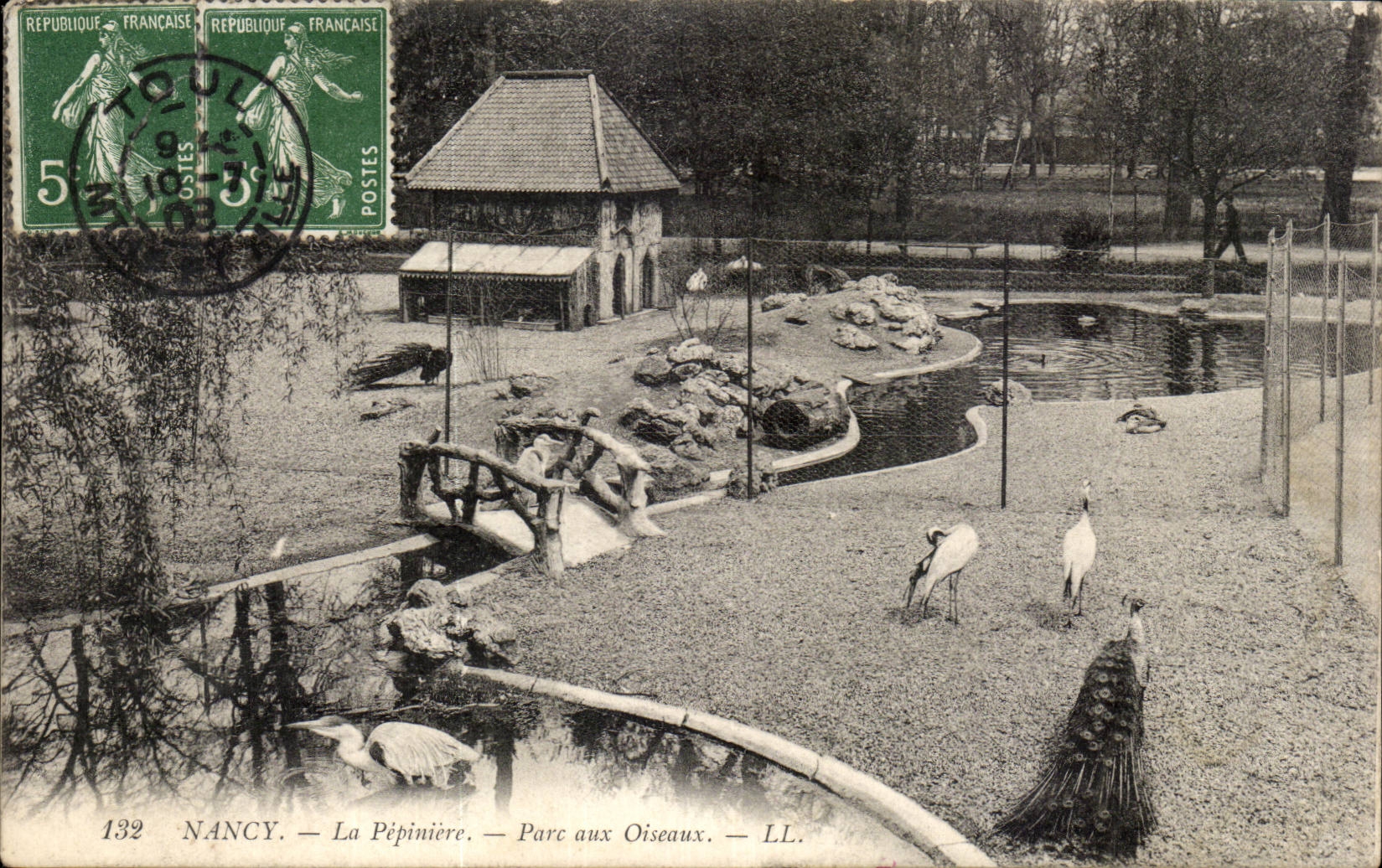 Nancy - La Pepiniere - Parc aux oiseaux- CPA