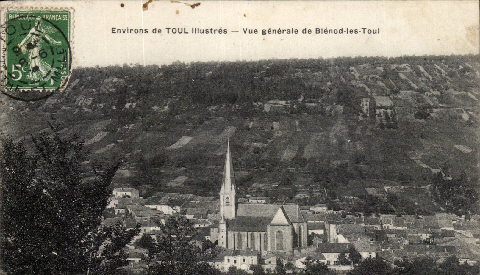 Umlagerungen Toul erlauterten - Ansicht von Blenod Toul - CPA