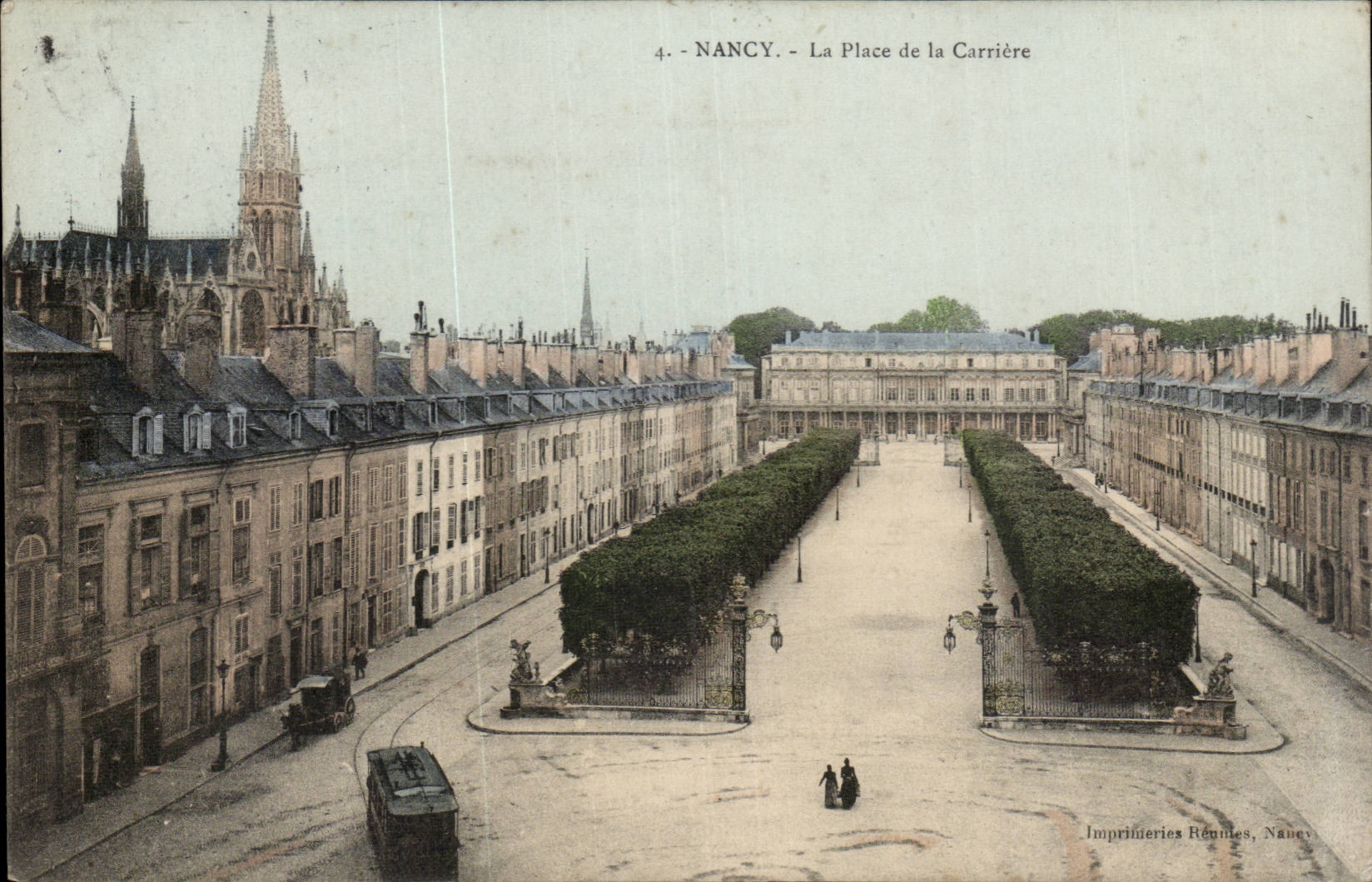 Nancy - La Place de la Carriere - CPA 