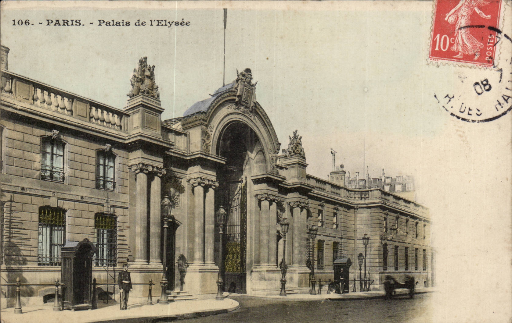 Paris 8 - Elys3ee palace - CPA