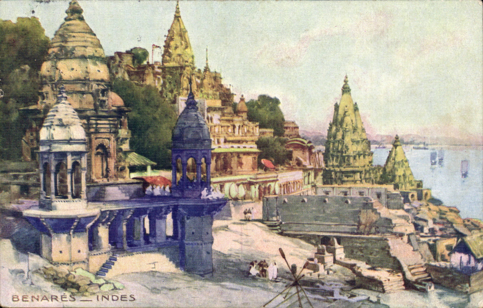 CPA Benares Inde India Indes