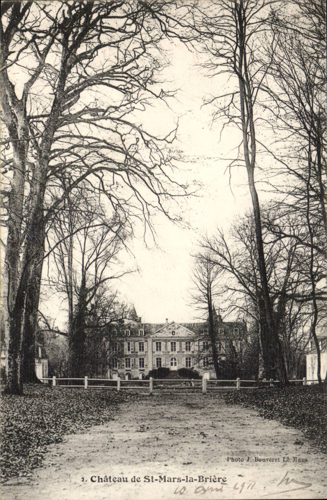 CPA Schloss von Str Mars Briere