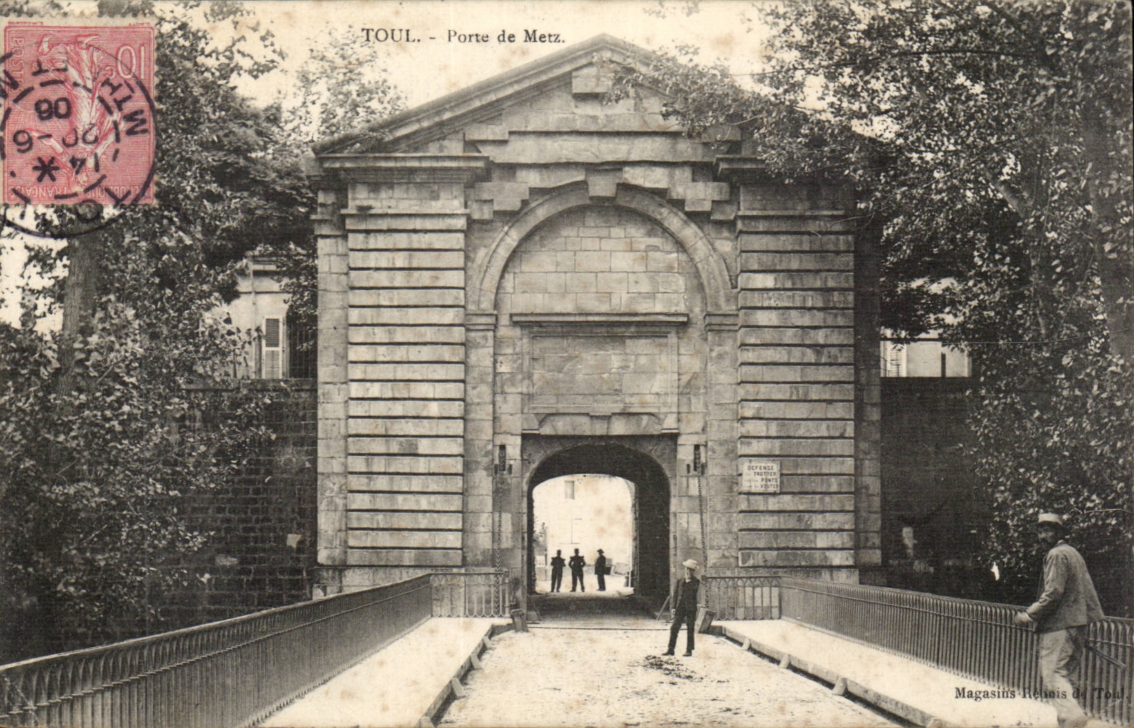 Toul - Gatter von Metz - CPA