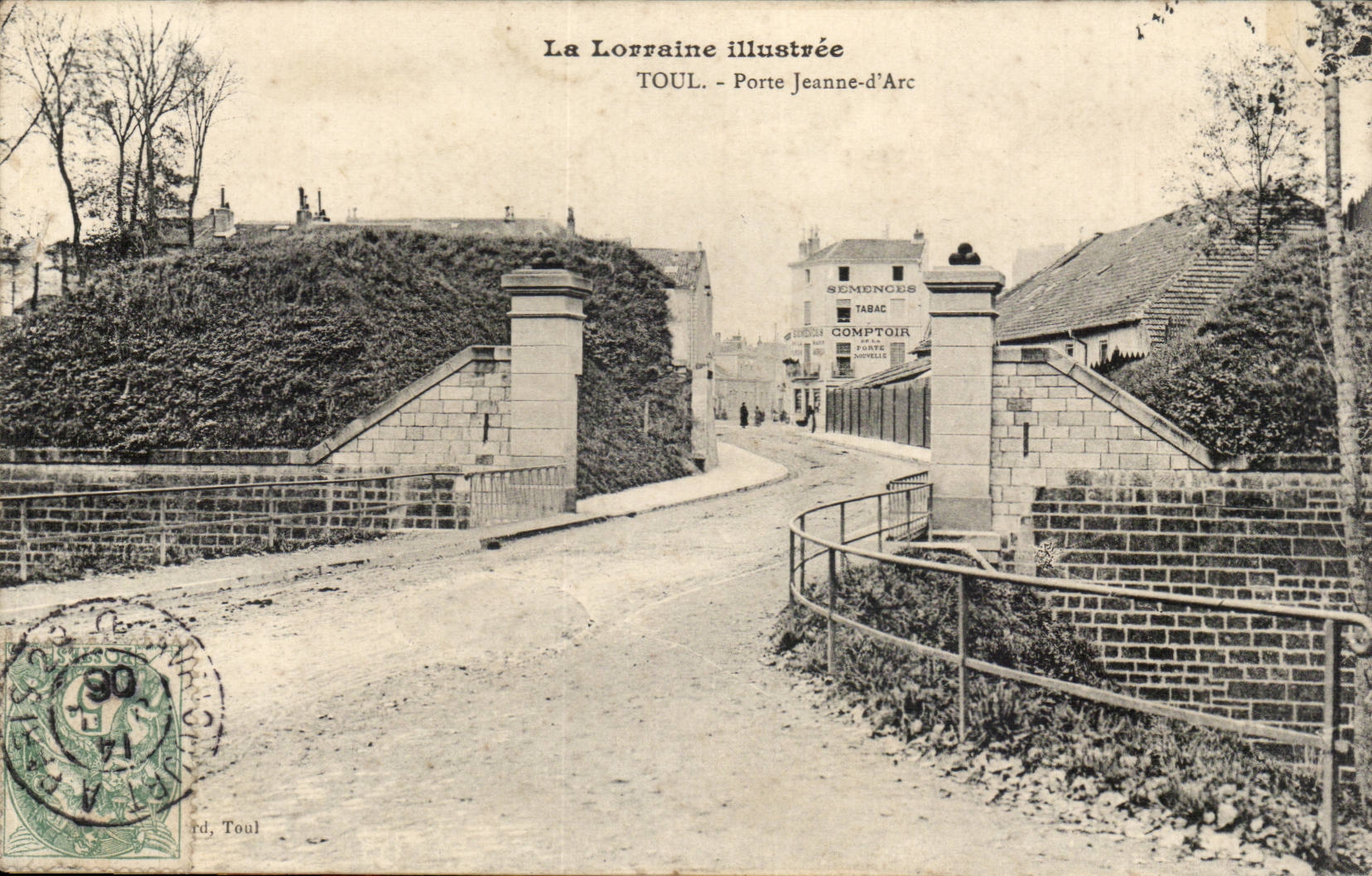 Toul - Jeanne Gate of arc - CPA