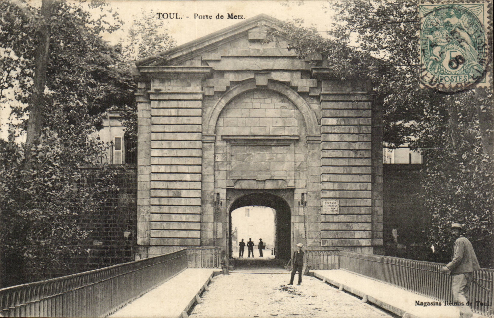 Toul Gate of Metz - CPA