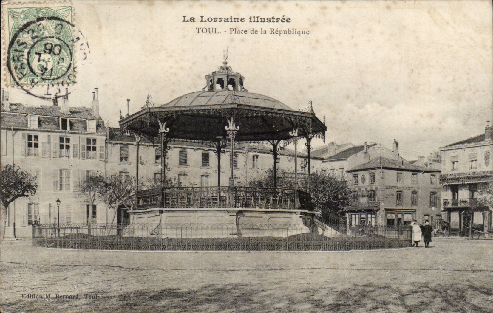 Toul - Place of the Republic - CPA