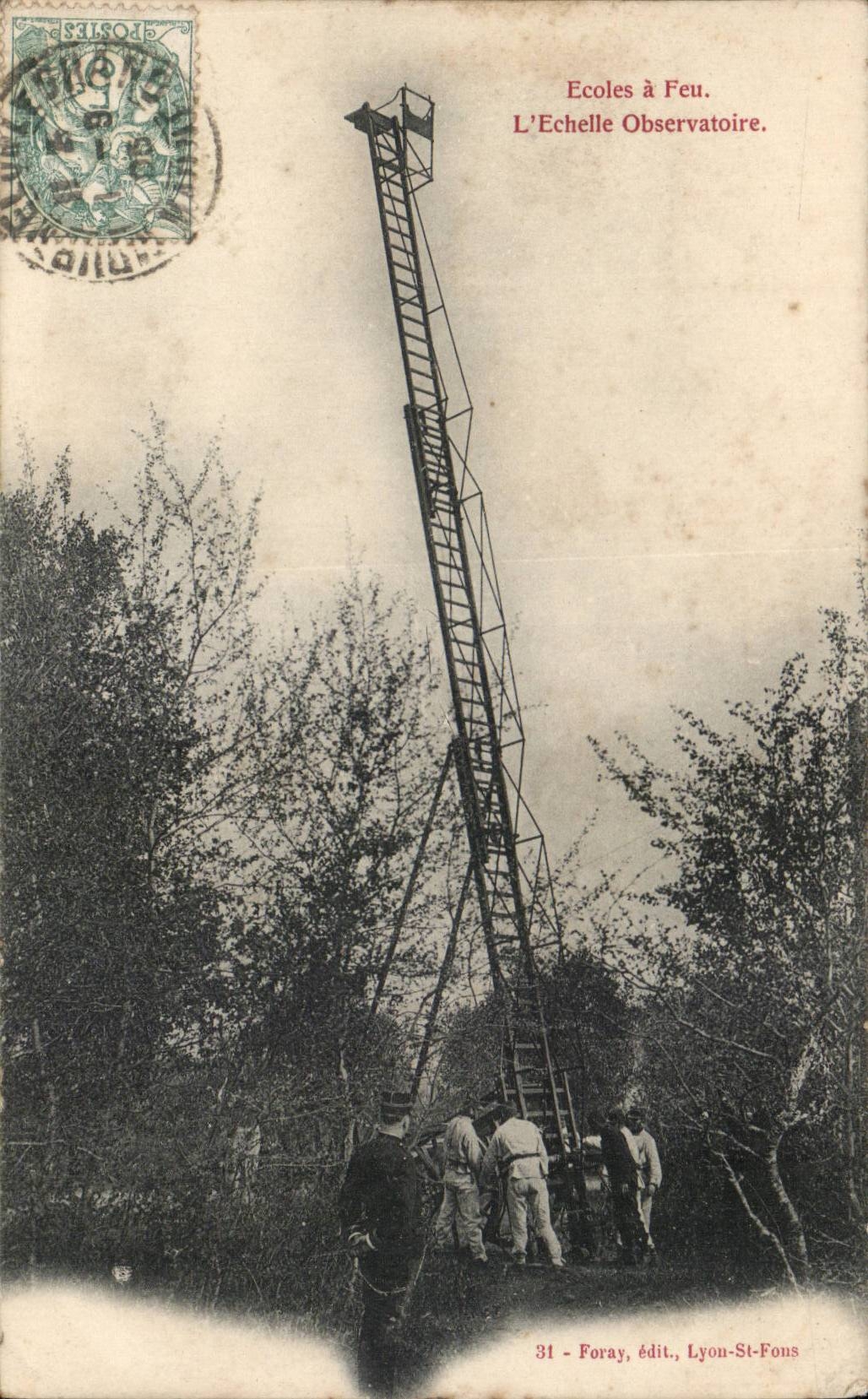 Militaria - School has Feu - Scale Observatory - CPA