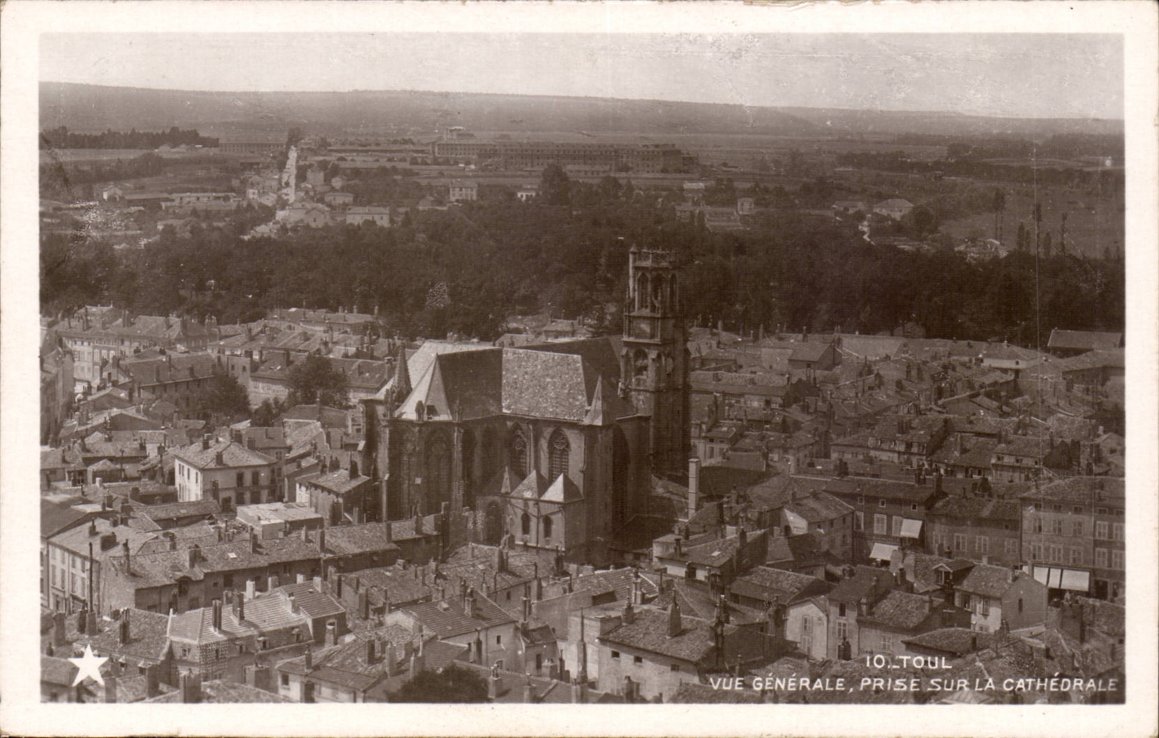 Toul - View Taken on the Cathedral - CPA