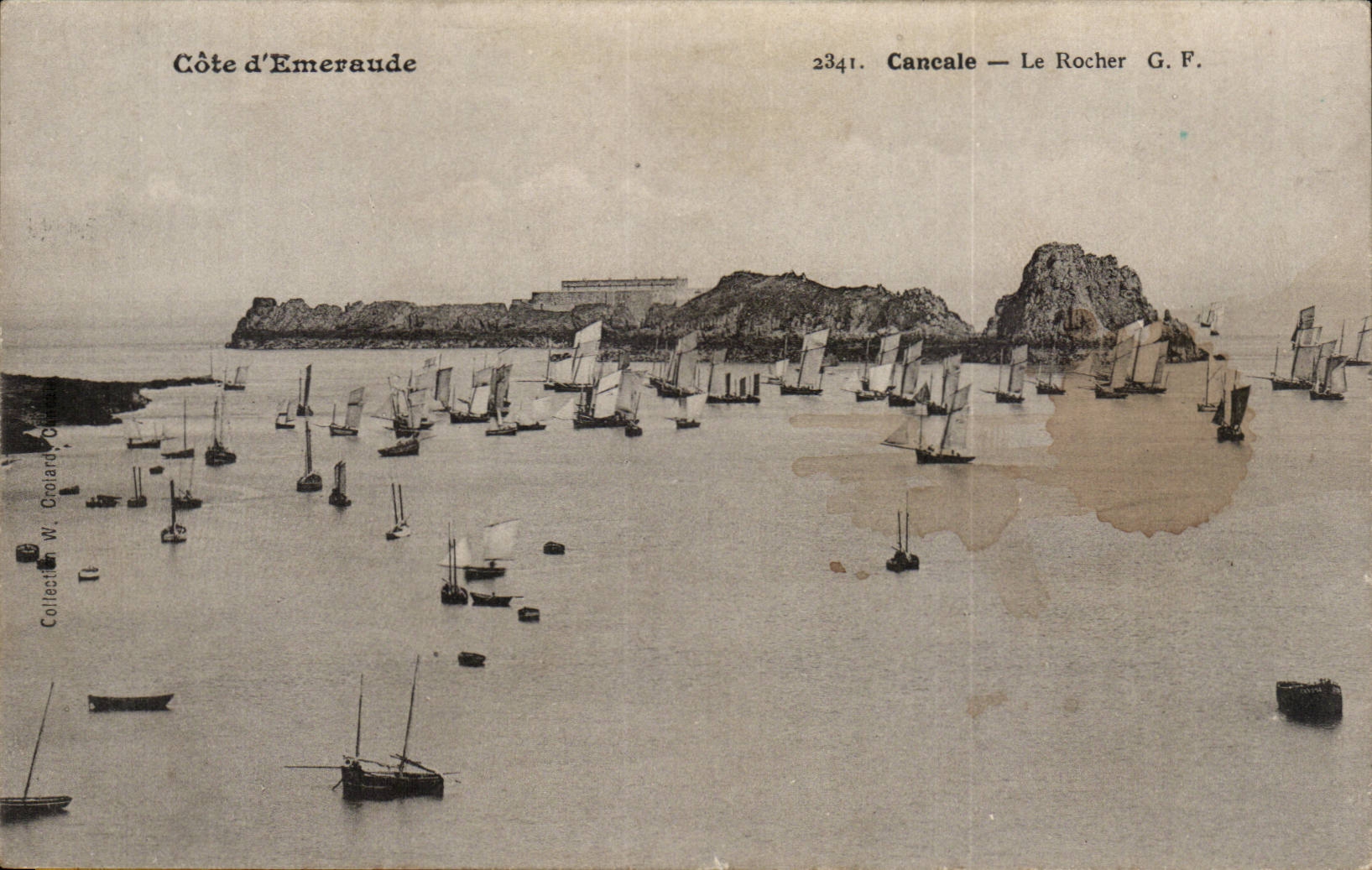 Cancale - Le Rocher - CPA 