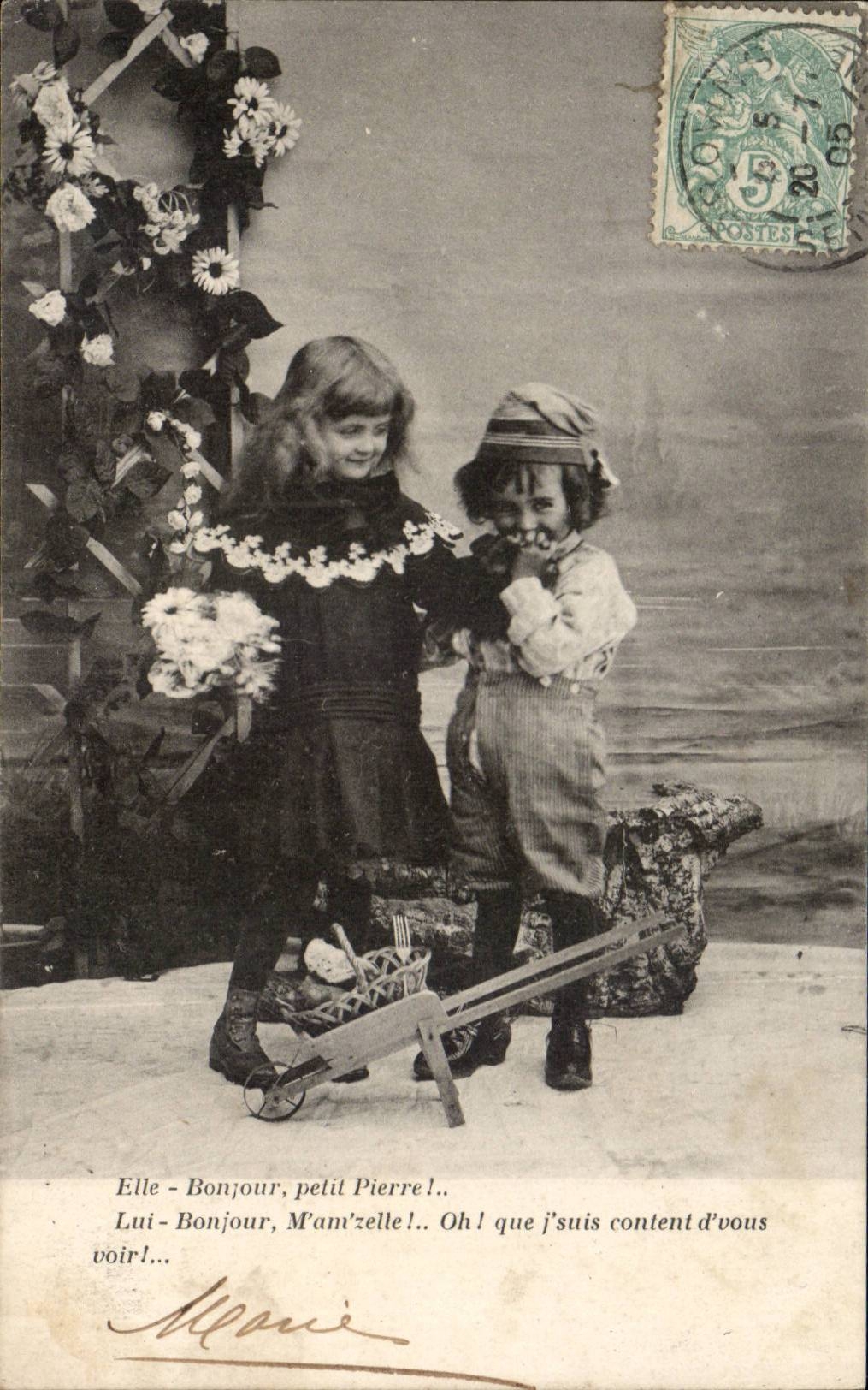 Fantasy - Child - Christmas - Hello Small Pierre - toy - Christmas - CPA