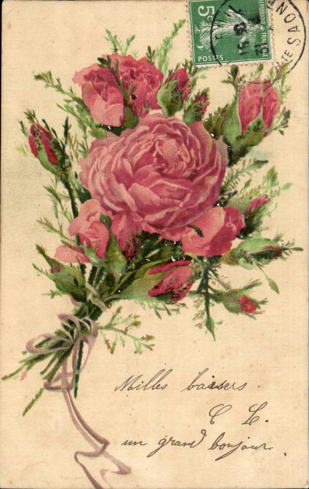 CPA Fantasy Fantasy Flowers