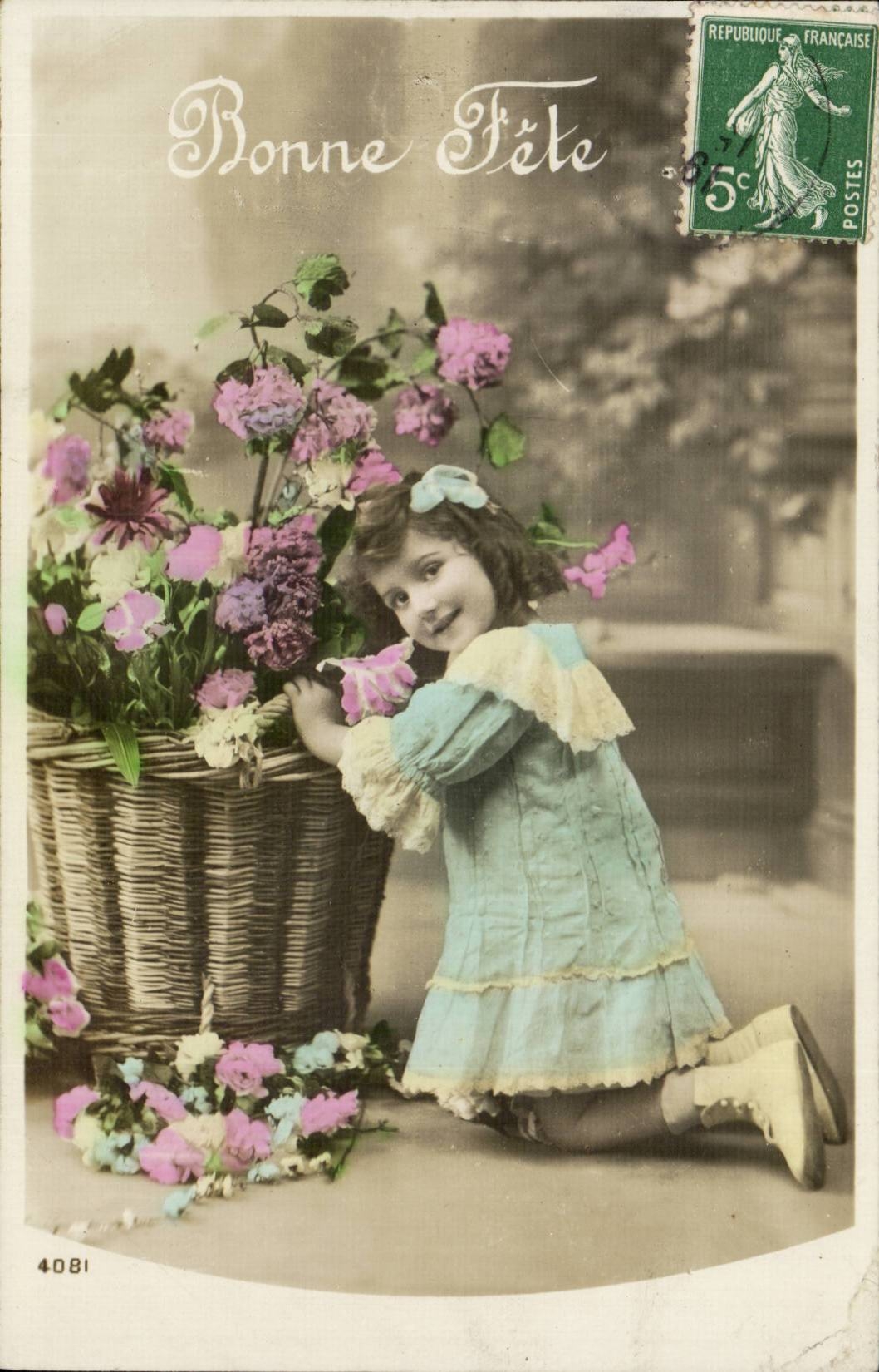 CPA Phantasie-Phantasie-gutes Festival-Kind