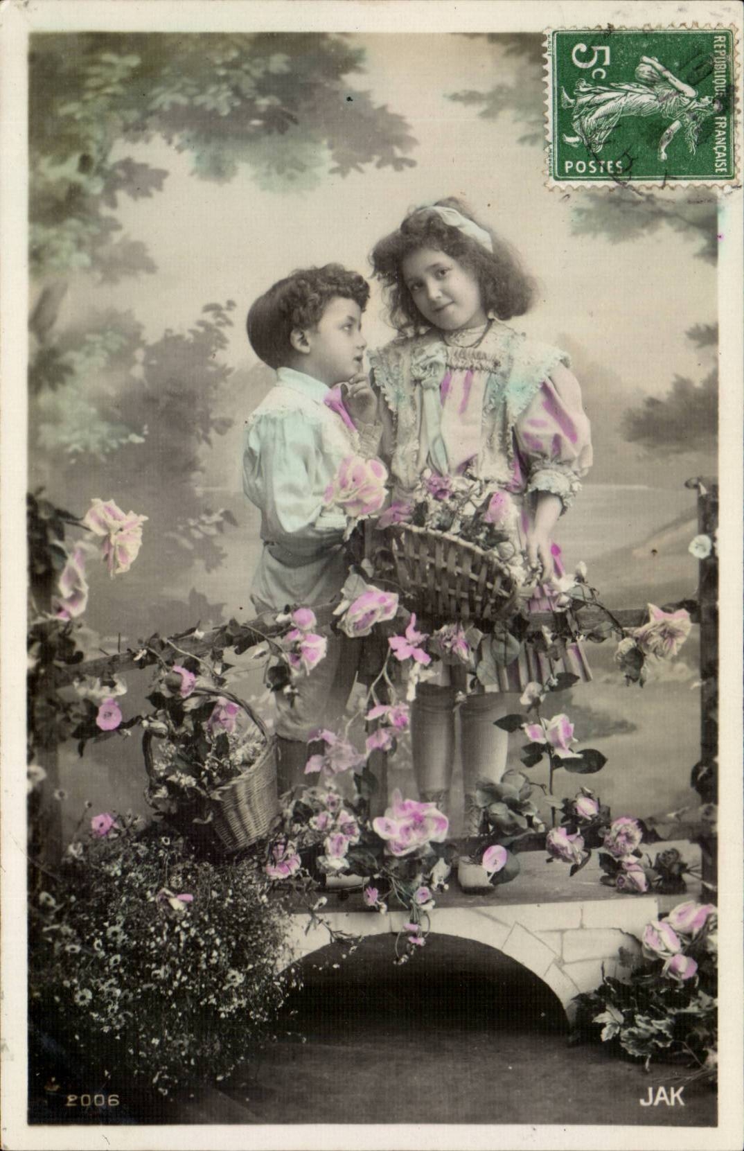 CPA Phantasie-Phantasie-Kinder