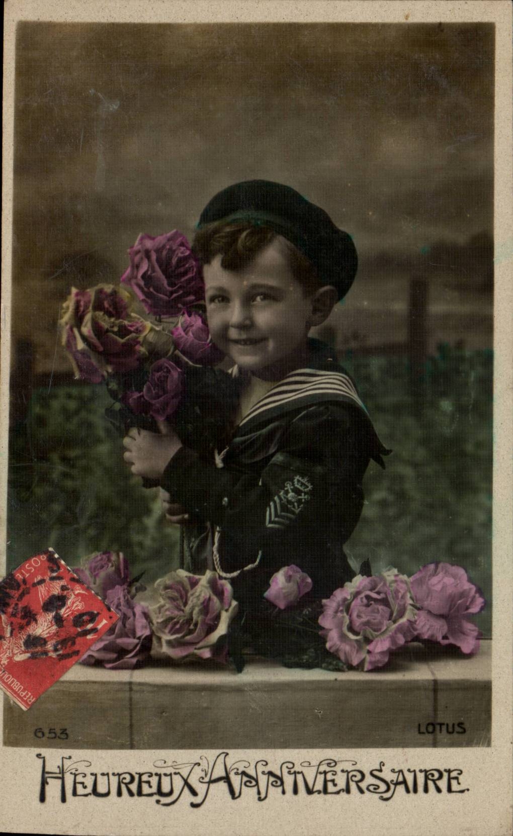 CPA Fantasy Fantasy Happy Child birthday