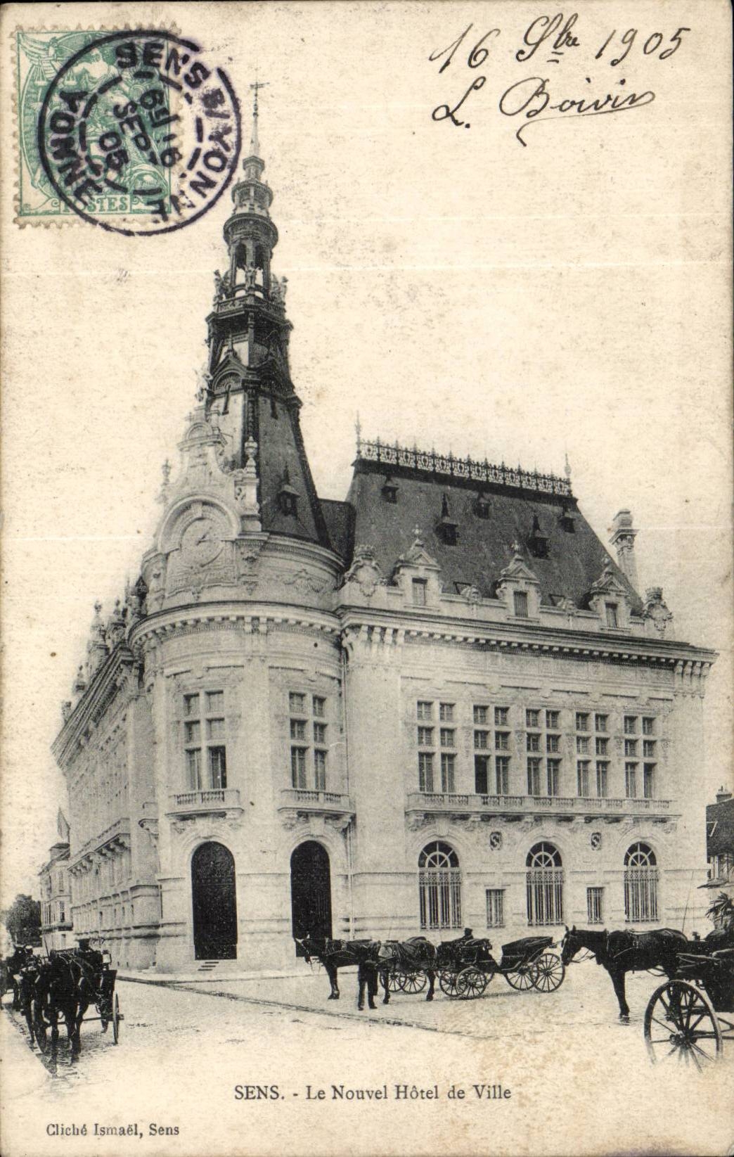 Sens CPA the new Town hall