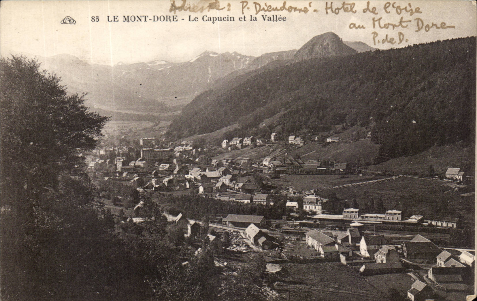 The mount Gilds CPA the capuchin and the valley