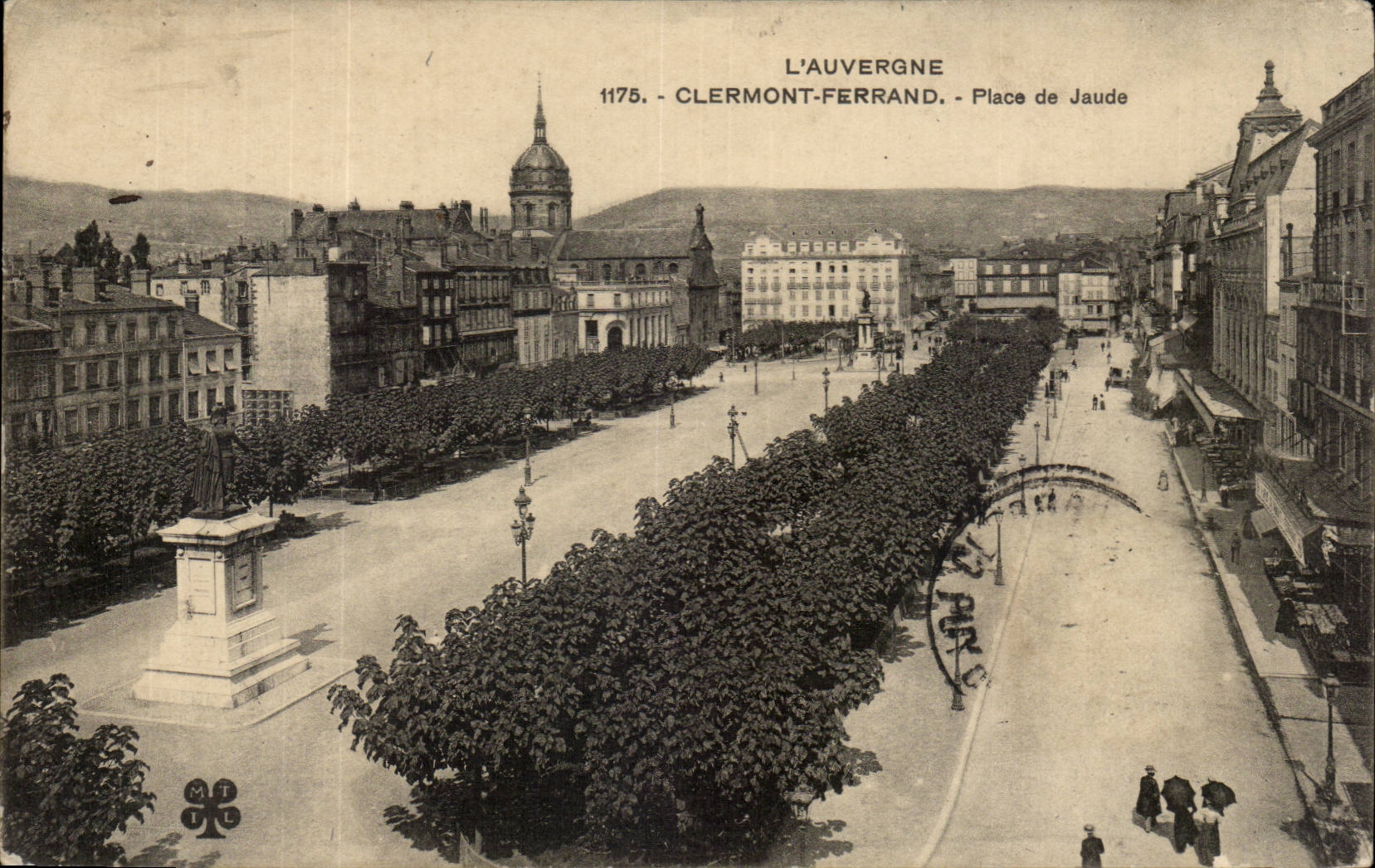 Clermont Ferrand CPA Places of Jaude