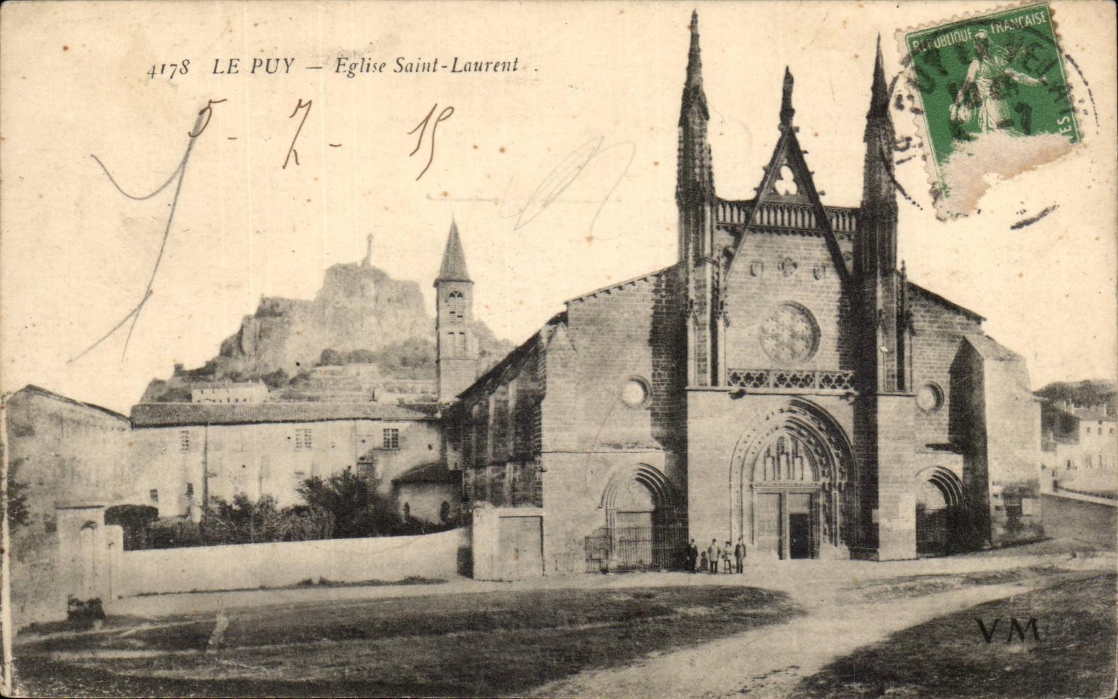 Puy CPA Saint Laurent Church