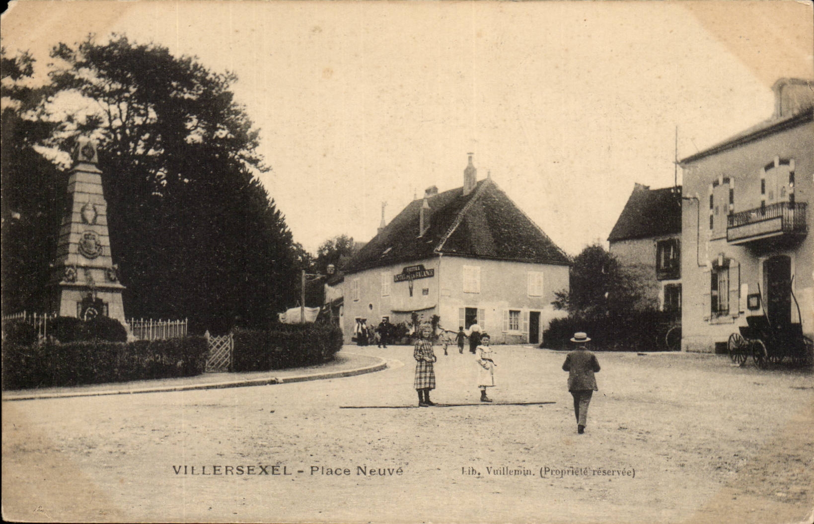 Villersexel - New Place - CPA