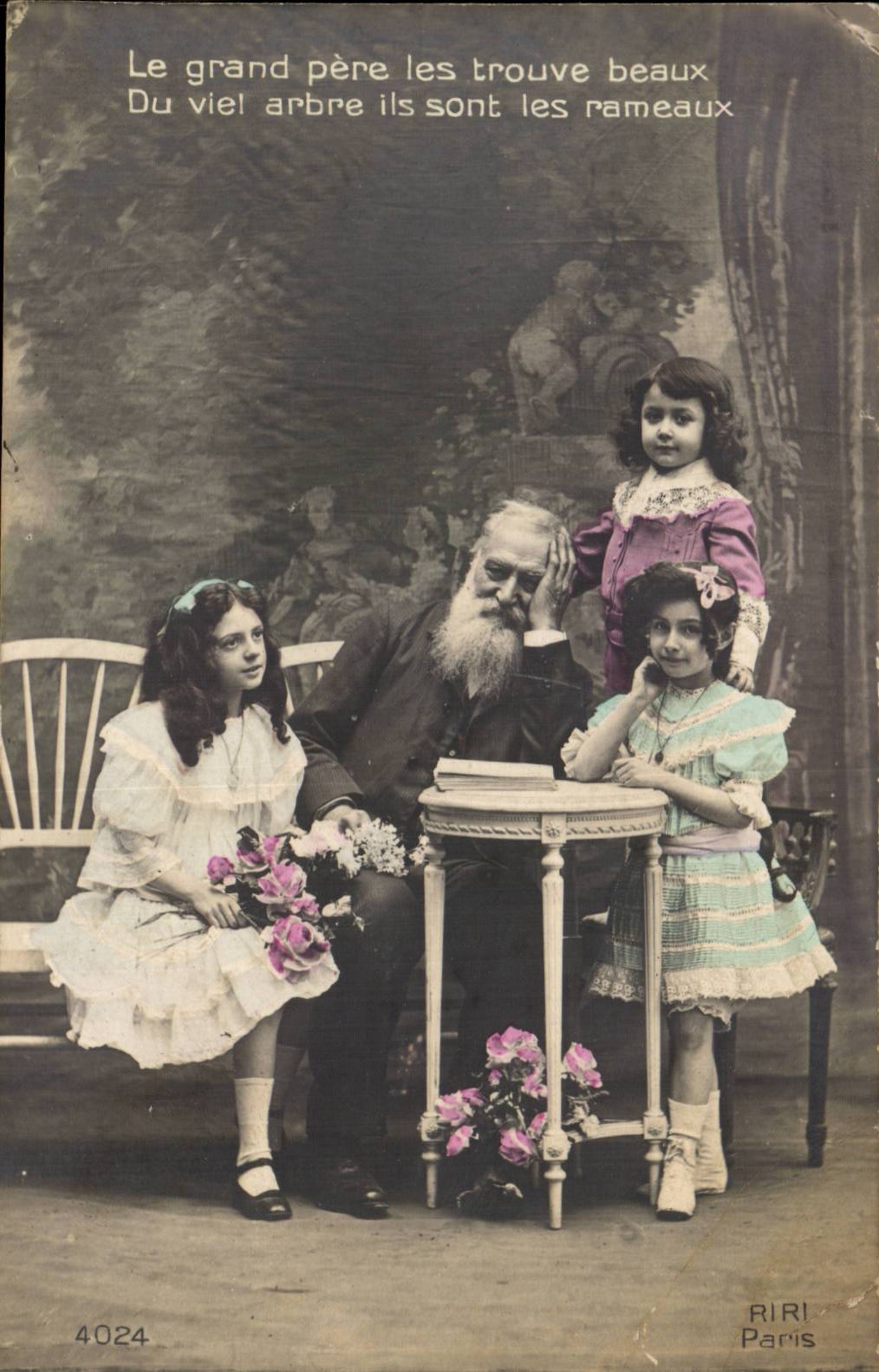 Phantasie-Kind - der grosse Vater ls Trouve schone viel Baum sind sie die Niederlassungen - CPA