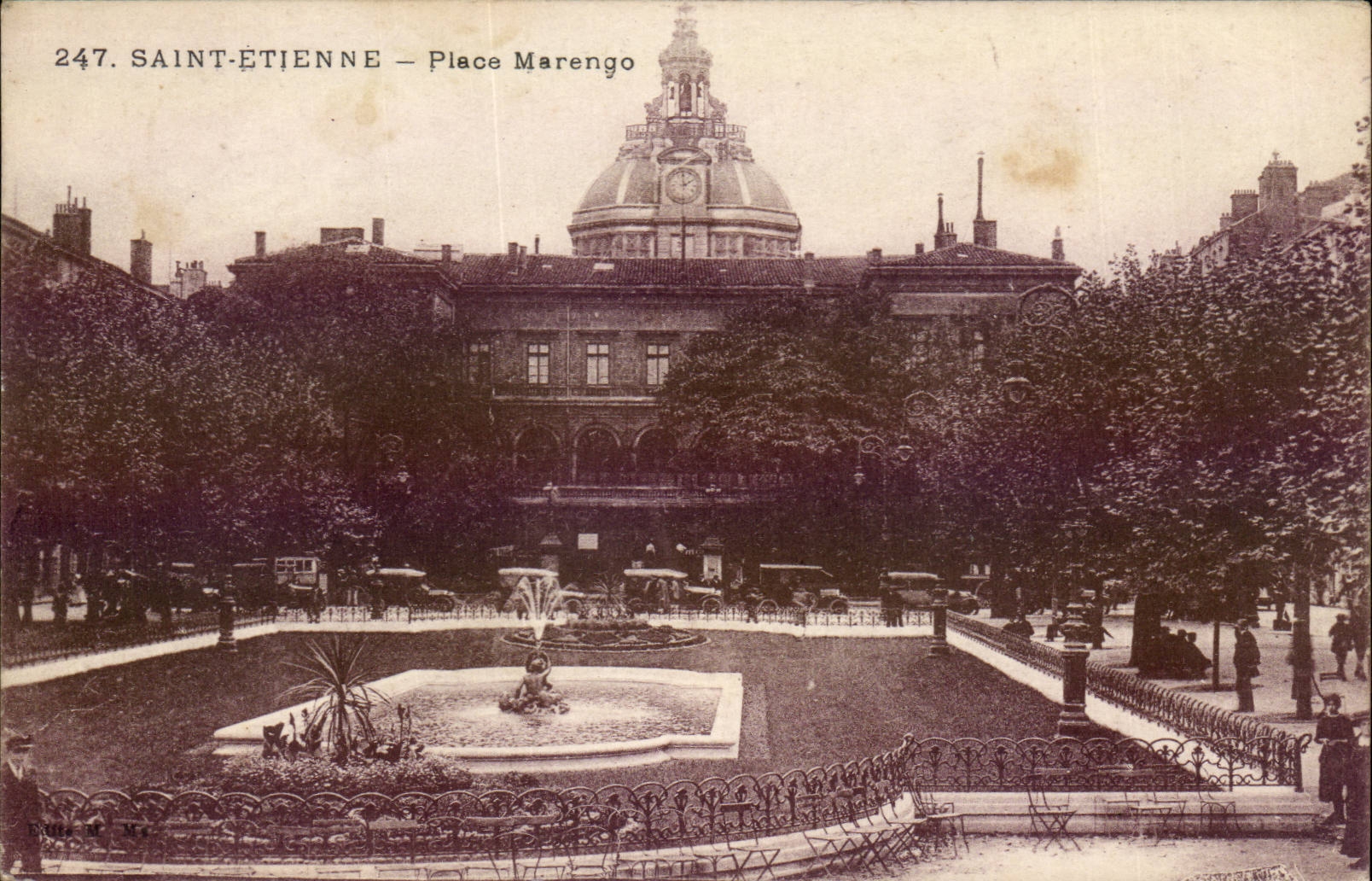 Saint Etienne CPA Places Marengo