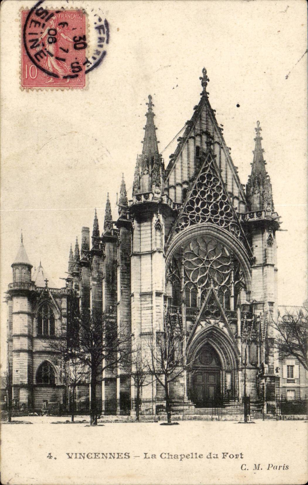 Vincennes CPA the vault of the fort