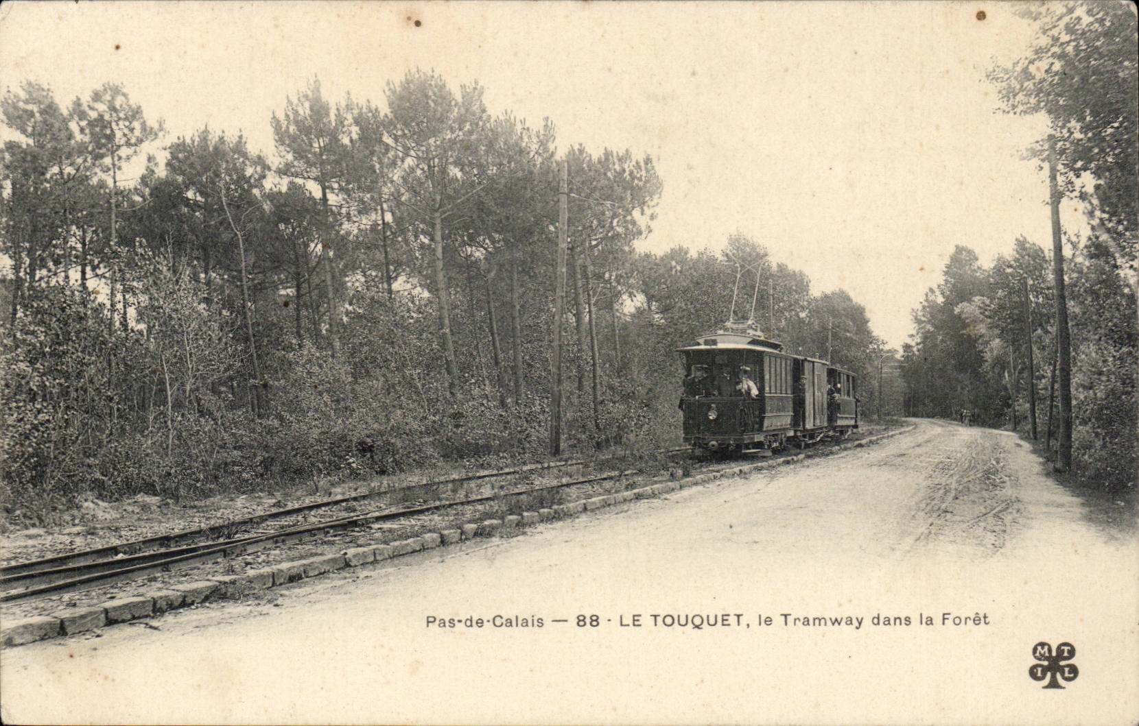 Touquet CPA der Forderwagen im Bohrgerat