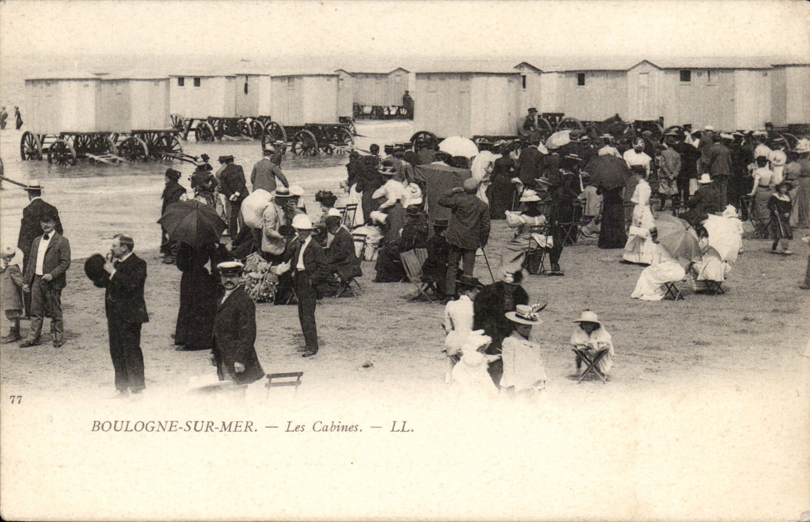 Boulogne on Sea CPA cabins
