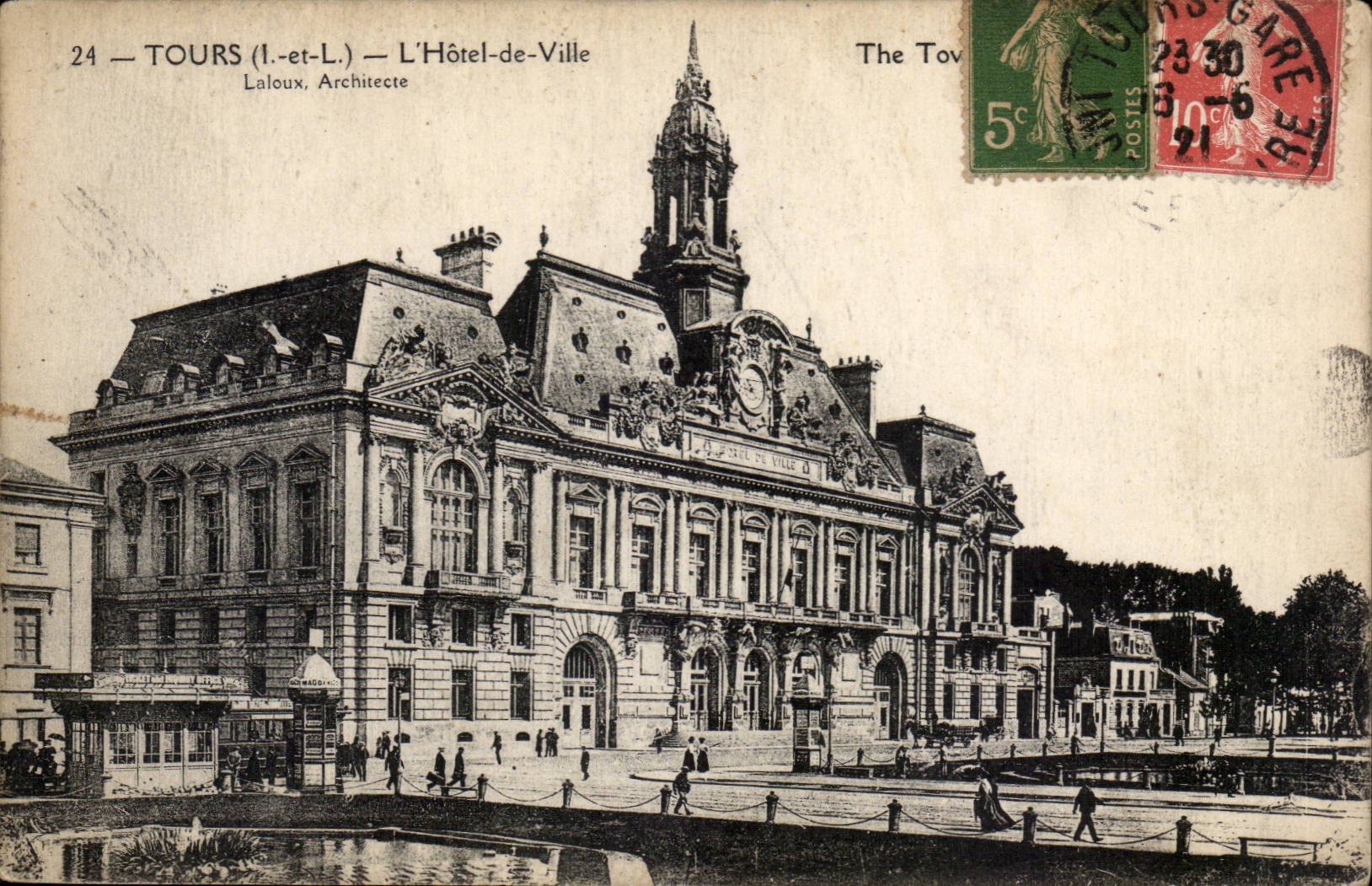 Tours CPA Hotel de ville