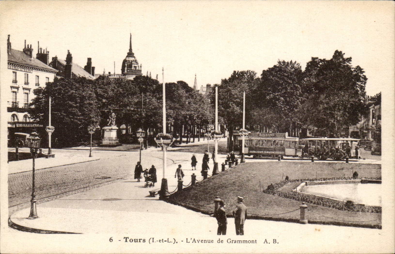 Tours CPA Avenue de Grammont