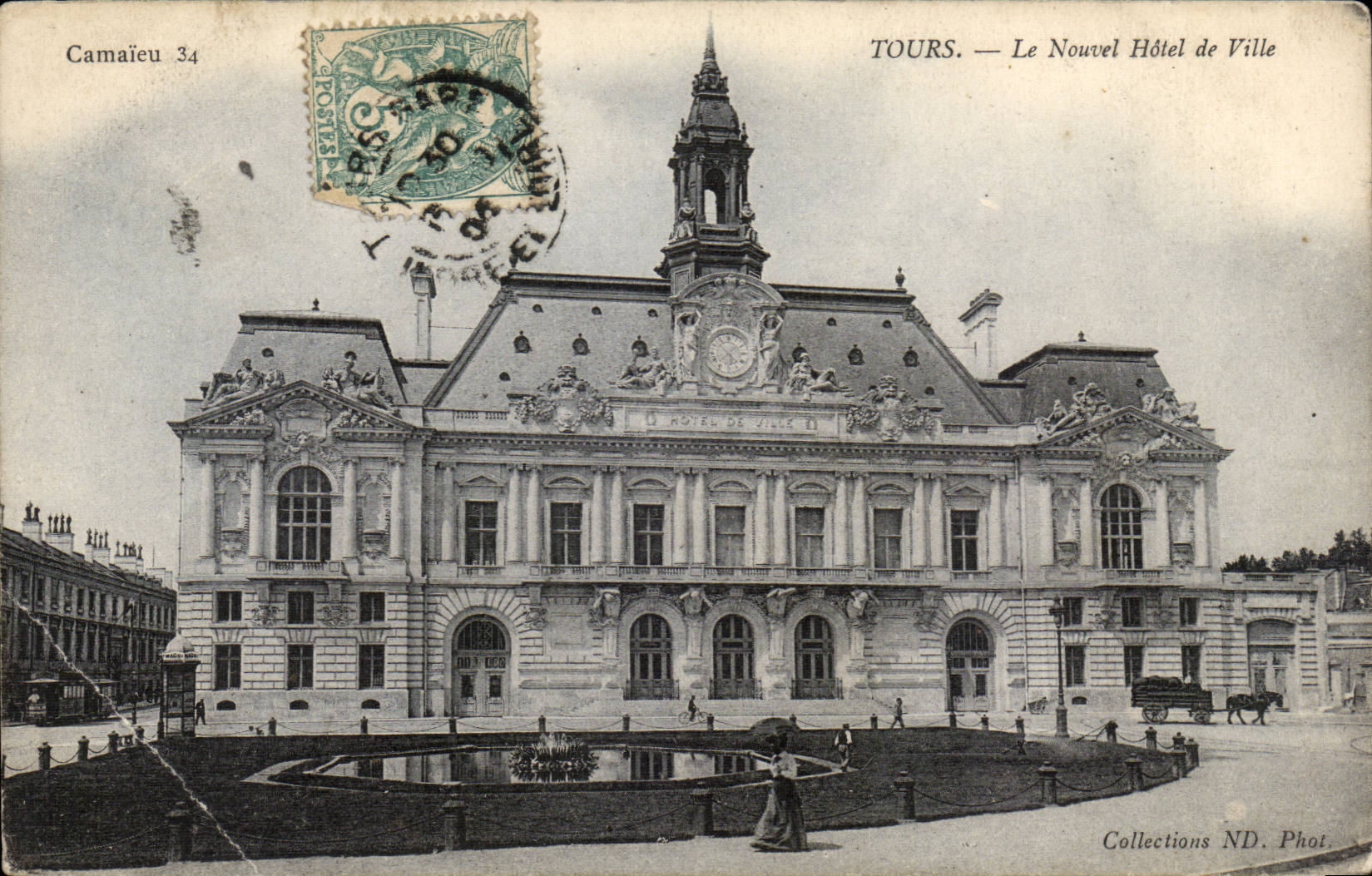 Tours CPA Le nouvel hotel de ville