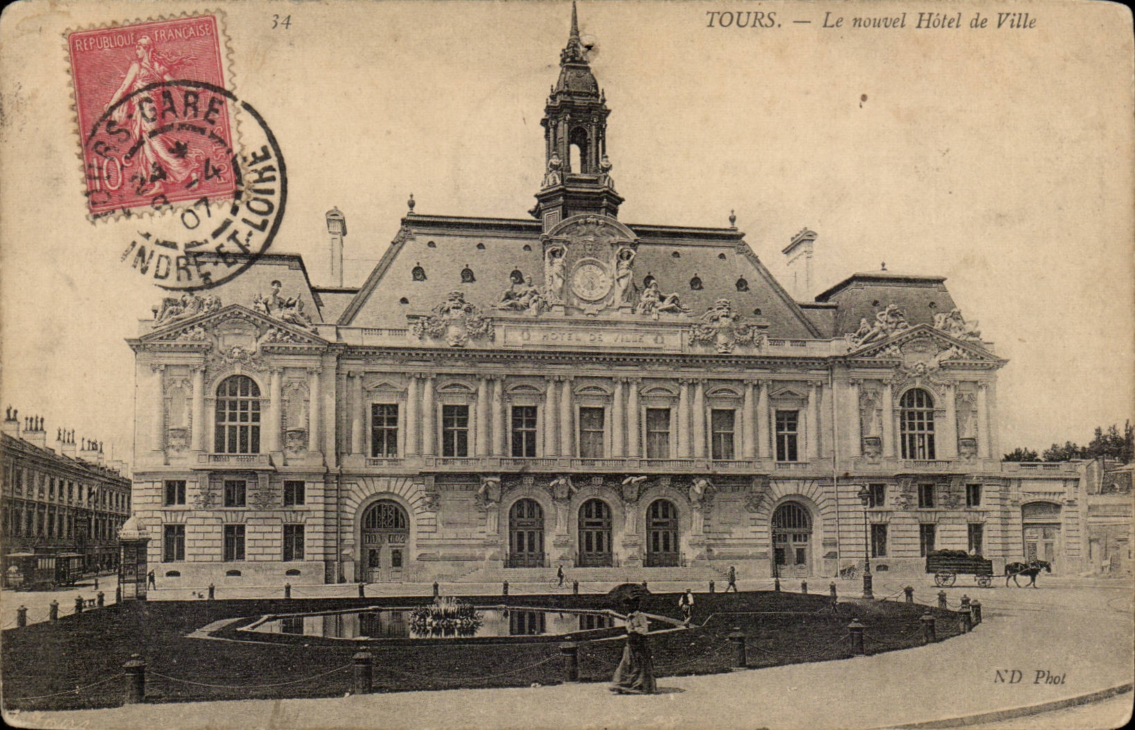 Tours CPA nouvel hotel de ville